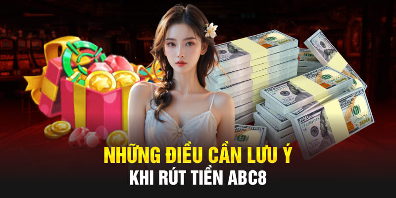 Những điều cần lưu ý khi rút tiền Abc8